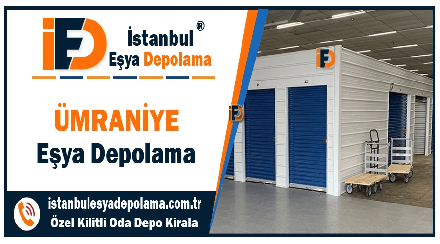 Ümraniye eşya depolama Ümraniye ev eşyası depolama şirketi
